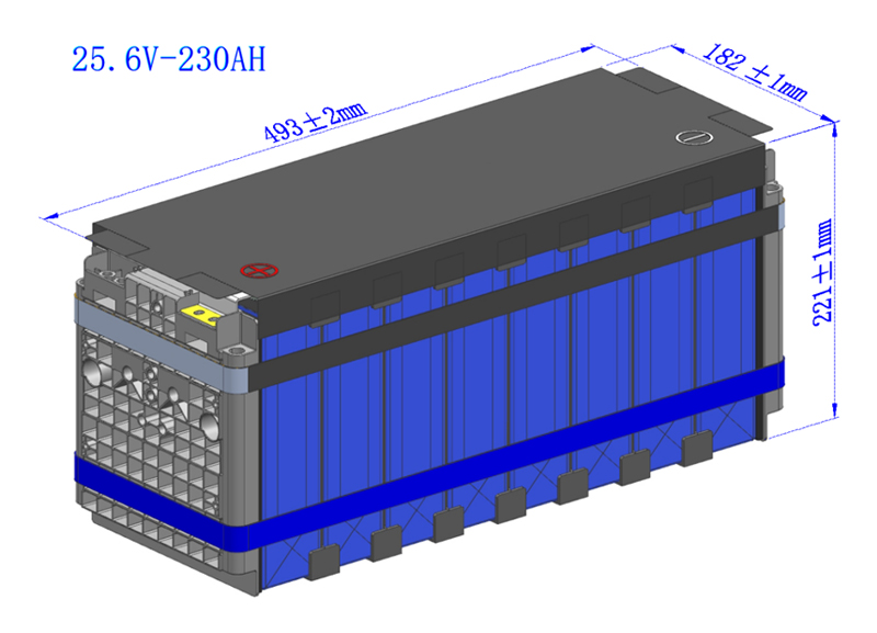 Lithium Battery Module globalfrey 230AH 12.8-32V