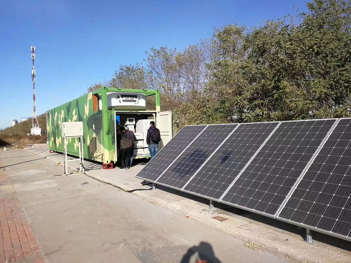 20ft/40ft 10MW/1MWh Solar Energy Storage System Cabinet - High-Efficiency LiFePO4  (UC) GSO