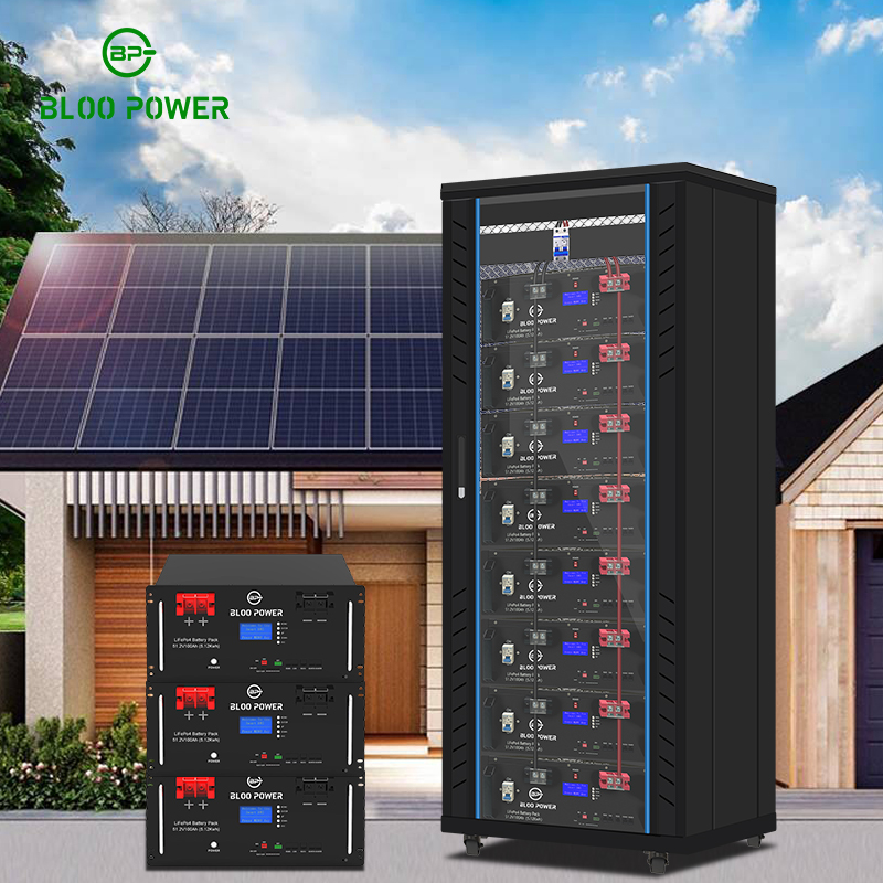 40kwh 50kwh 100kwh 120kwh Home Power Storage Solutions Rack Mounted Lithium Battery