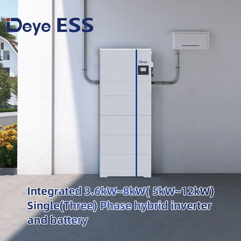 Deye ESS AI-W5.1-B-ess: New Lithium-Ion/LiFePO4 IP65  All-in-One Home Solar Battery Storage System