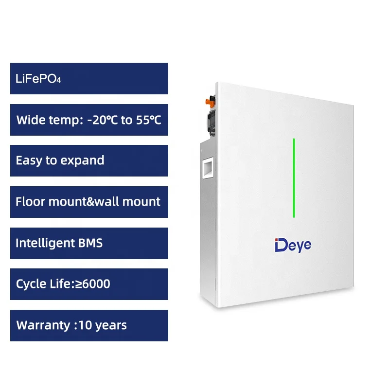 ESS RW-F10.2: IP65 LiFePO4 Home Battery Energy Storage for Solar Systems Deye