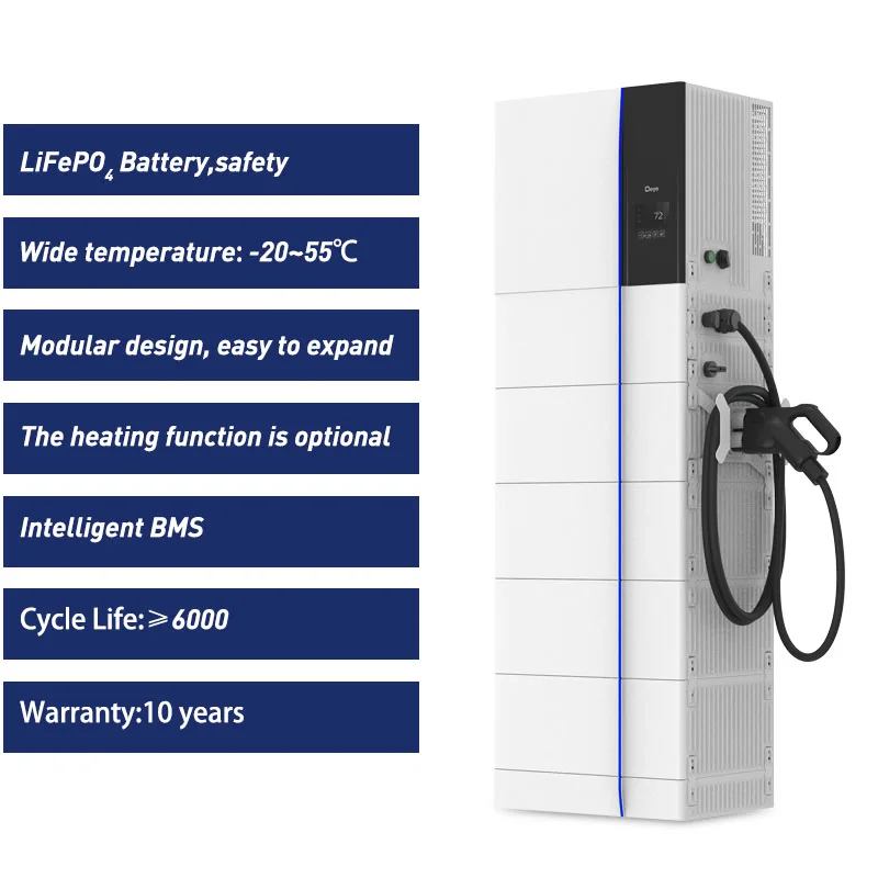 Deye All -in One ESS GB-SCL: High-Voltage Solar Energy Storage Battery with BMS with EV Charger