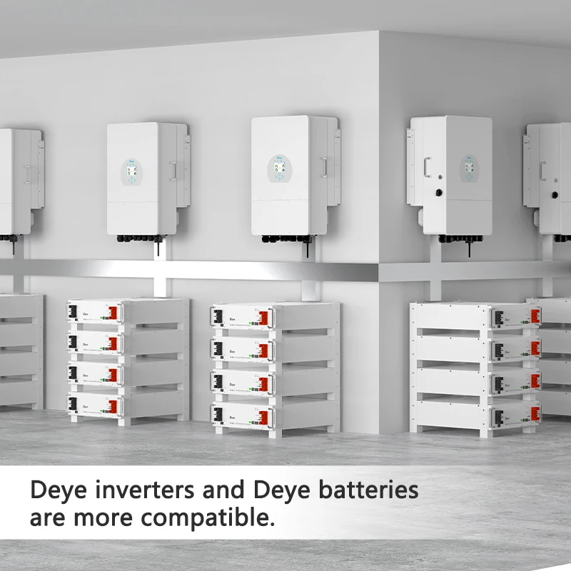 ESS SE-G5.3 Battery Pack: 5-340kWh, 51.2V 104Ah LiFePO4 for Solar Storage Deye