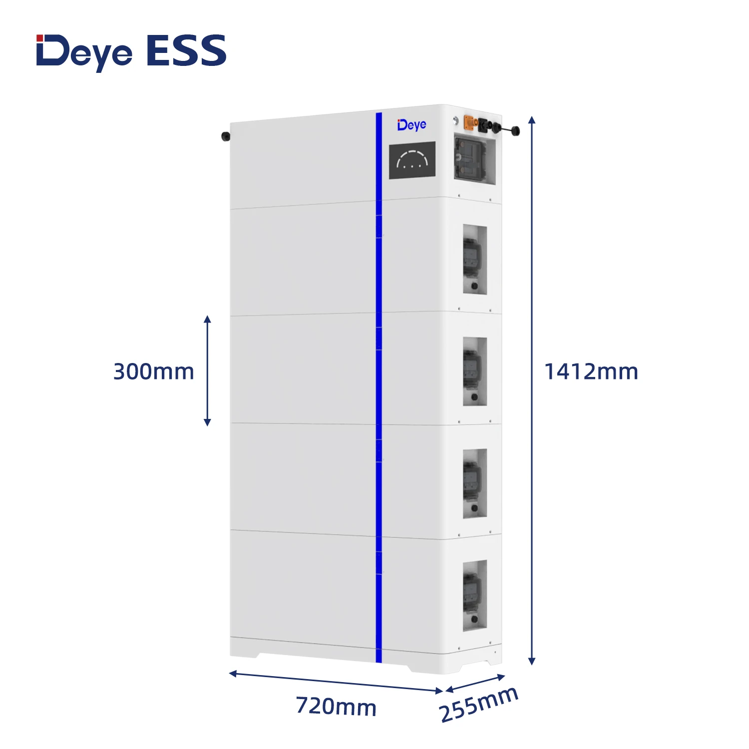 ESS AI-W5.1-B: LiFePO4 Lithium-Ion Battery for All-in-One Solar Storage Systems Deye