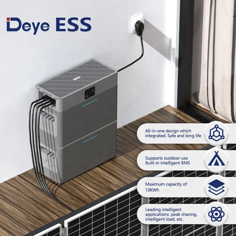 Deye ESS AE-FS2.0-2H2: LiFePO4 Lithium Battery for Outdoor Solar Energy Storage