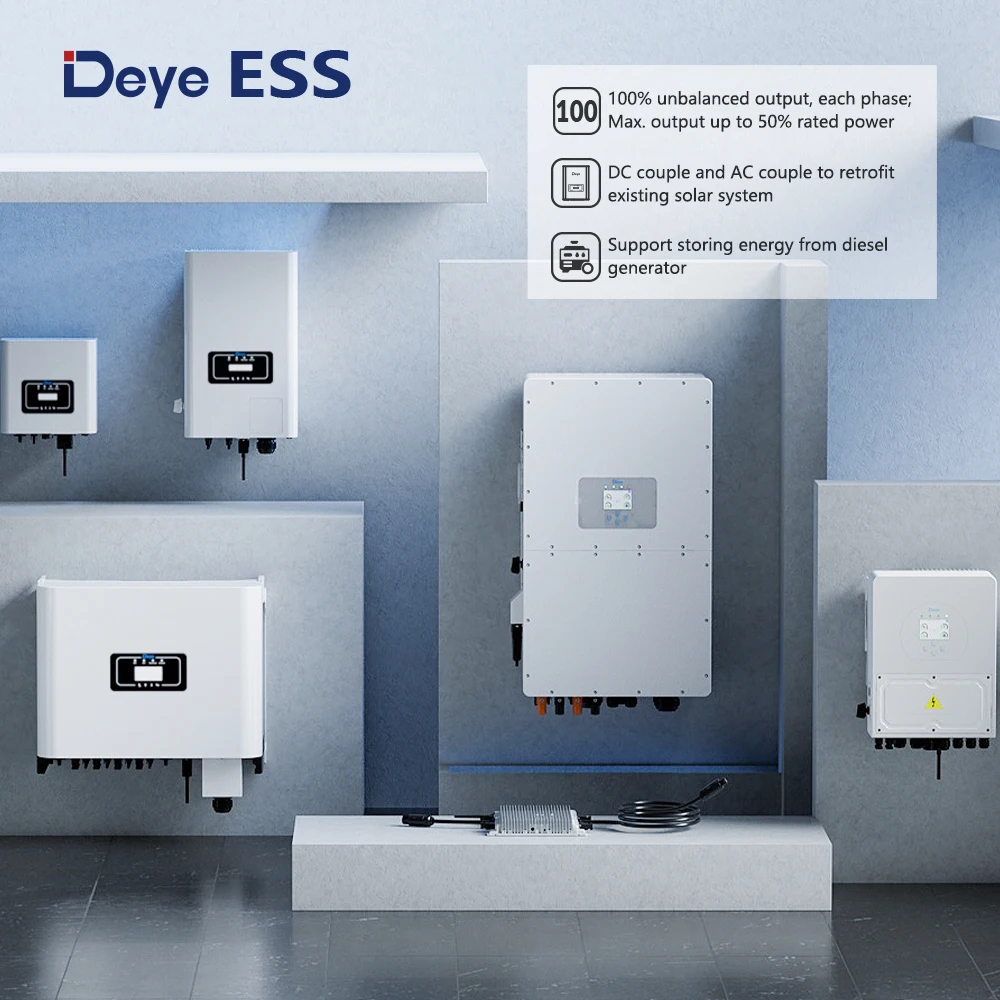 Hybrid Solar Inverter: 29.9/30/50kW, SG01HP3-Eu BM3 for Solar Power Systems Deye