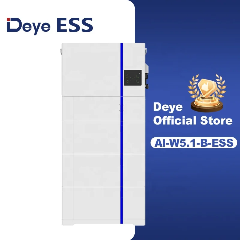 Deye ESS AI-W5.1-B-ess: New Lithium-Ion/LiFePO4 IP65  All-in-One Home Solar Battery Storage System