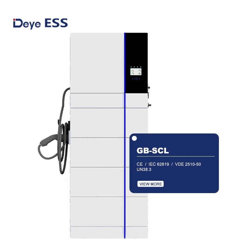 Deye All -in One ESS GB-SCL: High-Voltage Solar Energy Storage Battery with BMS with EV Charger