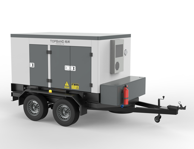 TOPBAND Mobile Energy Storage Tractor Emergency rescue Outdoor and temporary construction electricity