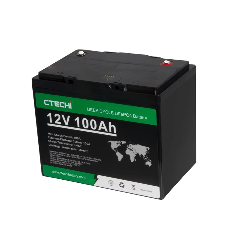 LiFePO4 Lithium ion Battery Pack with BMS Flexible Home Energy Storage 12V-48V, 100Ah-400Ah CTECHi