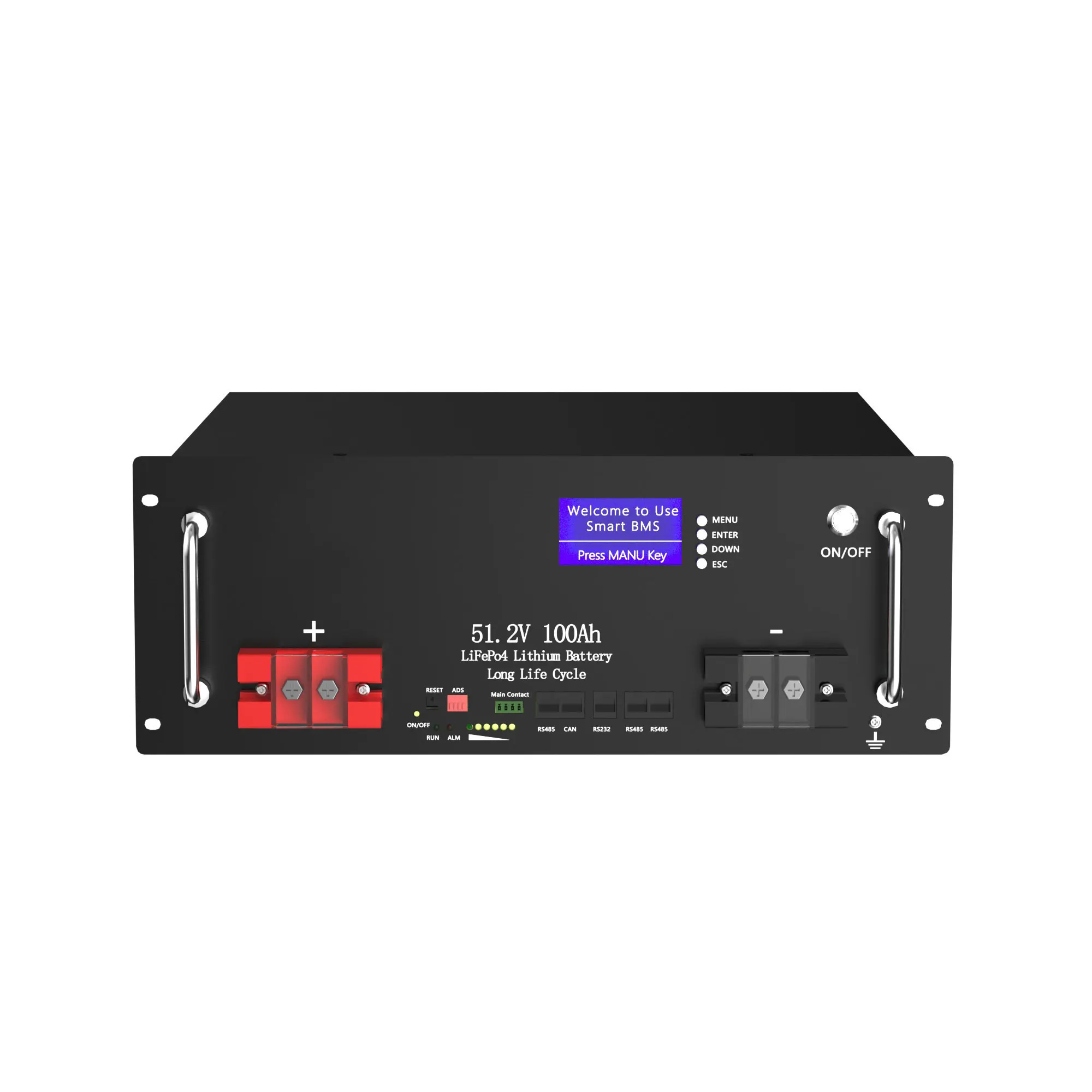Avepower 100-300Ah Rack Mounted Battery 5kwh 10kwh Home Energy System 48V LiFePO4 Battery Pack