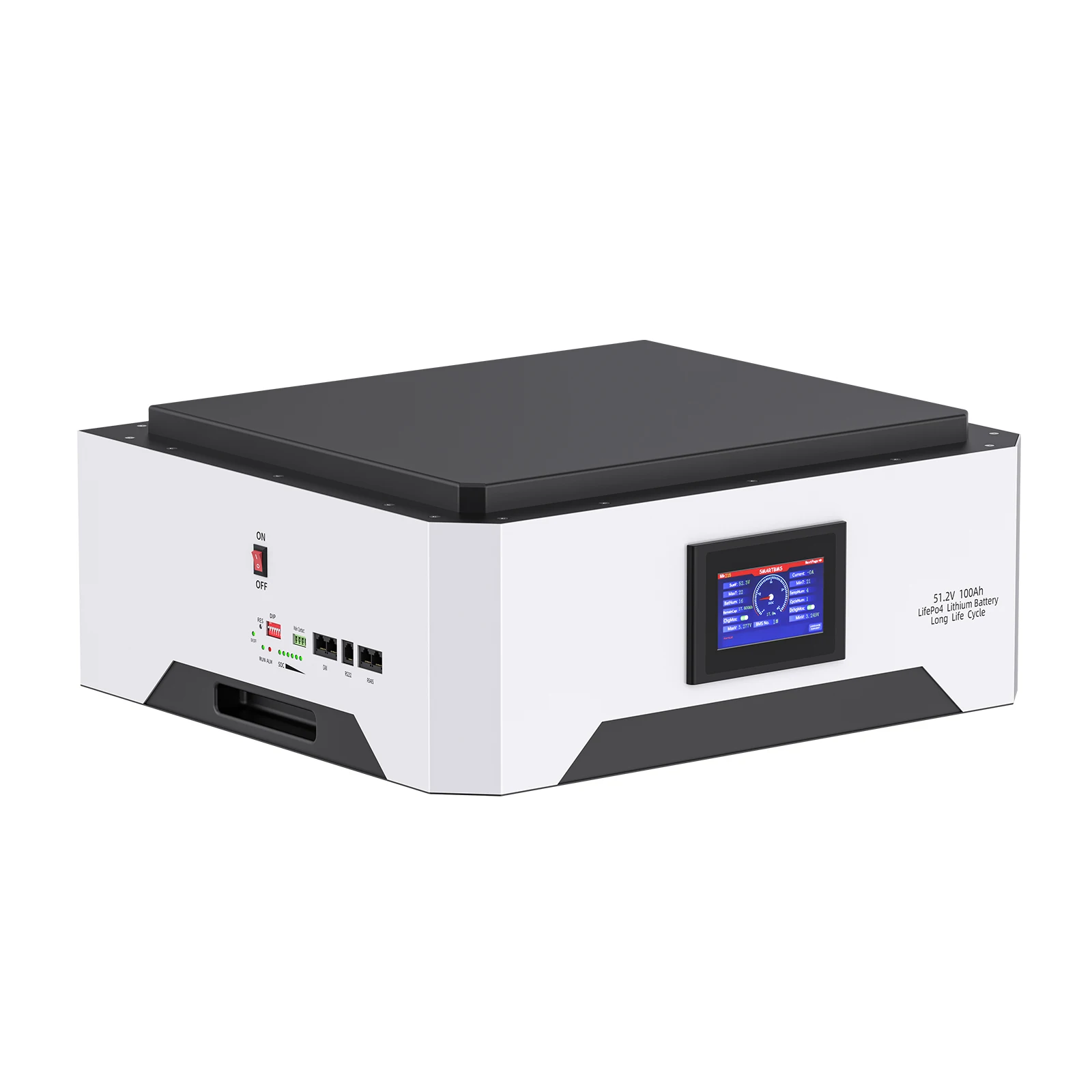 Avepower 48V 10-50KWH All in One Energy Storage Battery Stackable 51.2V   LiFePO4