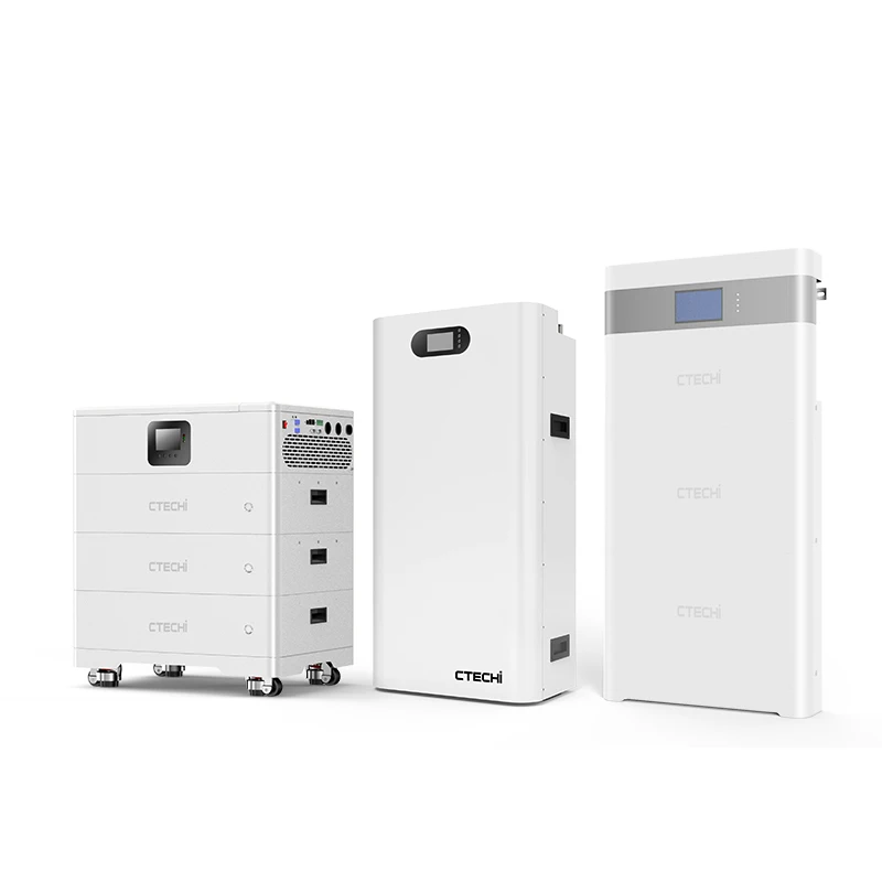 CTECHi 5-10KW Grade A Home Solar Energy Storage  LiFePo4 Battery Pack with BMS with Inverter Hybrid Off Grid Power Supply