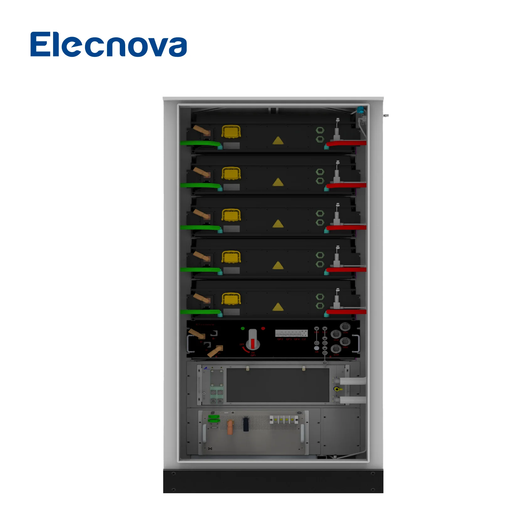Outdoor Battery Cabinet - Complete Energy Storage with Backup Elecnova