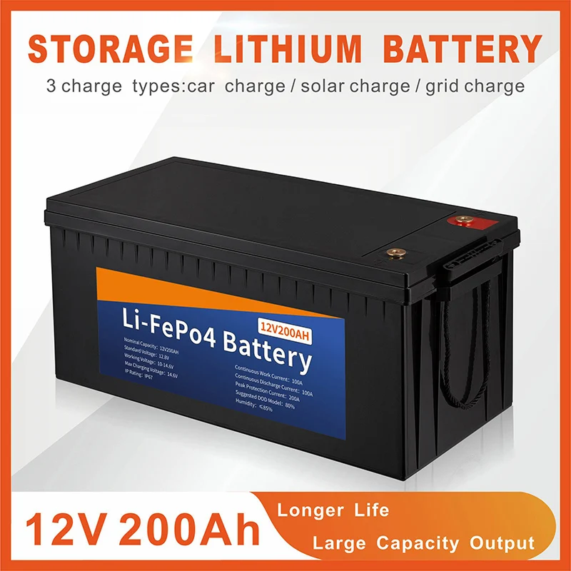 TTN 24V Solar Battery Pack 100Ah-400Ah Lithium Ion for Solar Storage EV UPS