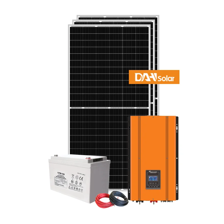 1kW-5kW Complete Solar Kit - Off-Grid Home Storage Solar Energy Systems DAH