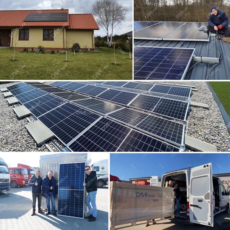 1kW-5kW Complete Solar Kit - Off-Grid Home Storage Solar Energy Systems DAH