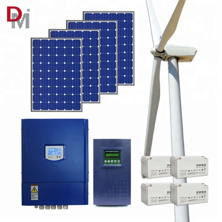 High-Efficiency 10kW Hybrid Solar & Wind Turbine Controller, PWM & MPPT Types Deming