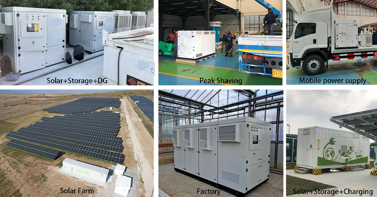 20ft/40ft Containerized Solar Energy Storage System 1MWh-2MWh LiFePO4 (SCU)