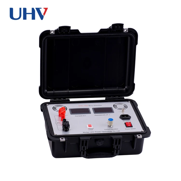 UHV-H100A Portable Contact Resistance Tester for Circuit Breakers - High Precision & Adjustable Current