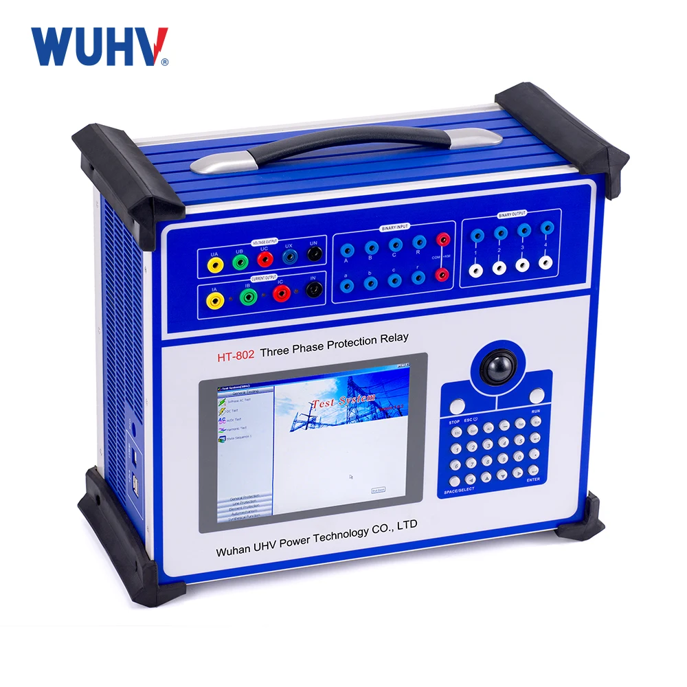 UHV-802 Three Phase Secondary Injection Relay Protection Tester - Precision Testing for Electrical Systems