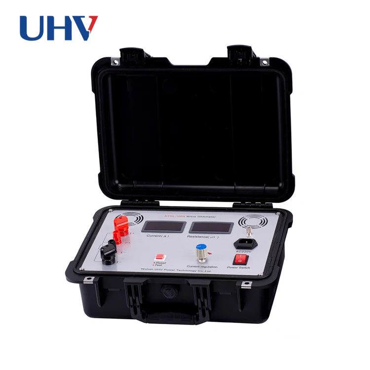 UHV-H100A Portable Contact Resistance Tester for Circuit Breakers - High Precision & Adjustable Current