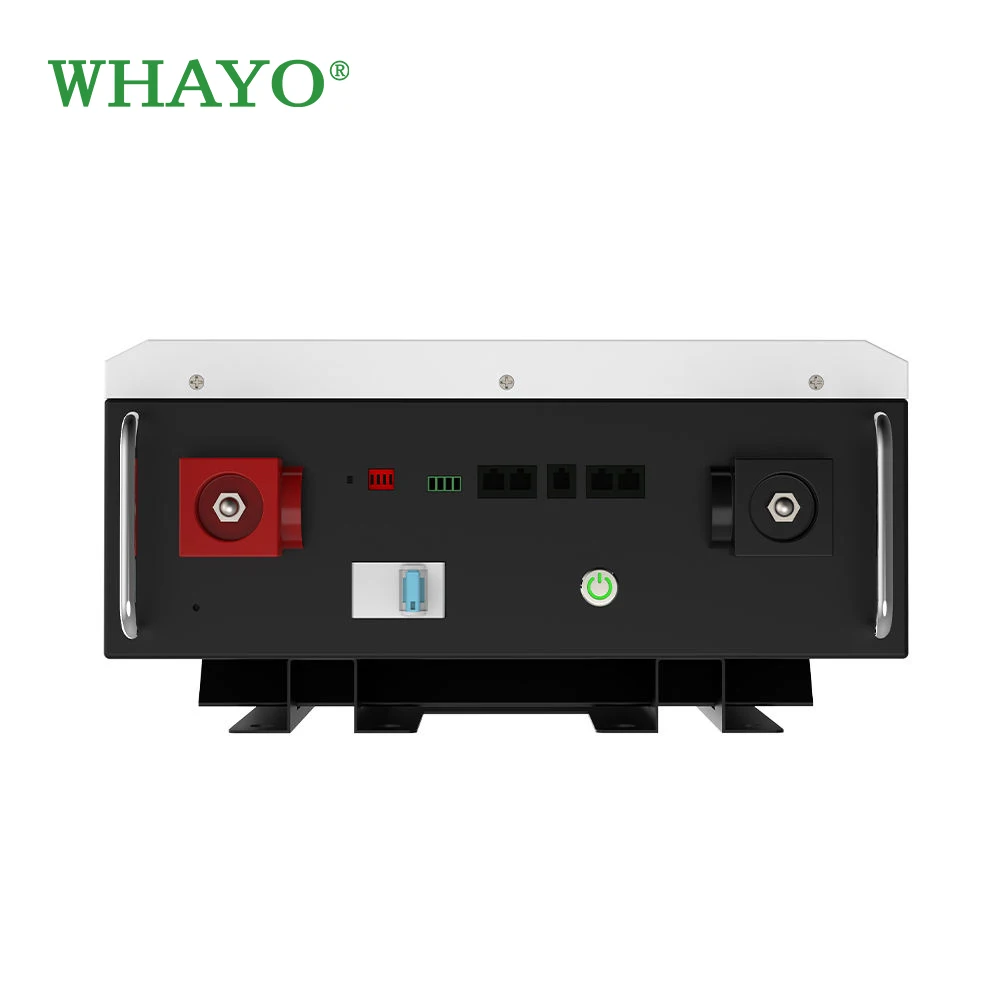 5kW-10kW Wall-Mounted LiFePO4 Battery - 48V/100Ah-200Ah for Residential & Commercial Solar Energy Storage - Whayo