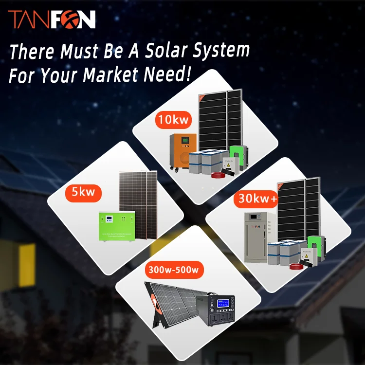 3kVA-15kVA Off-Grid Solar Power System | 5kW Battery Inverter | MPPT Controller | Tanfon