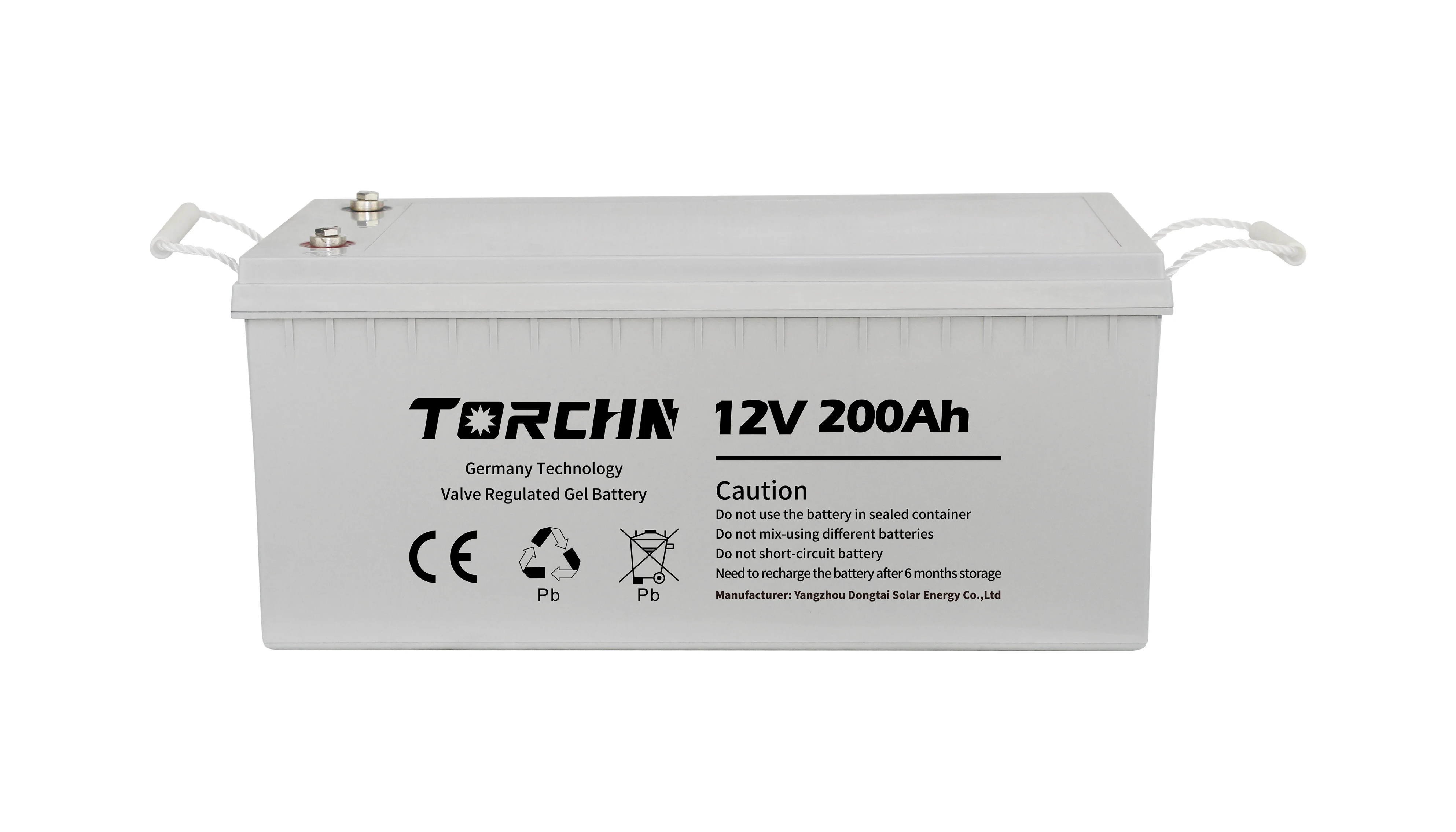 12V 200AH AGM Deep Cycle Lead Acid Battery for Solar Energy Storage | TORCHN
