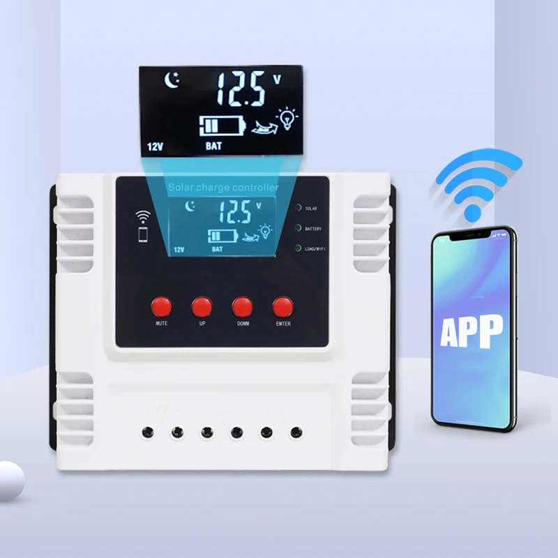 30A-50A 48V MPPT Solar Charge Controller | PWM & USB Support | Off-Grid Solutions | SUNNAL
