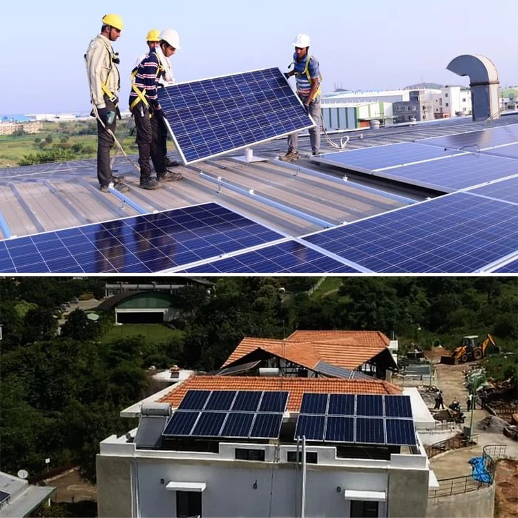 5kW-50kW Hybrid Solar Energy System | Ground Mount for Home & RV | SUNNAL