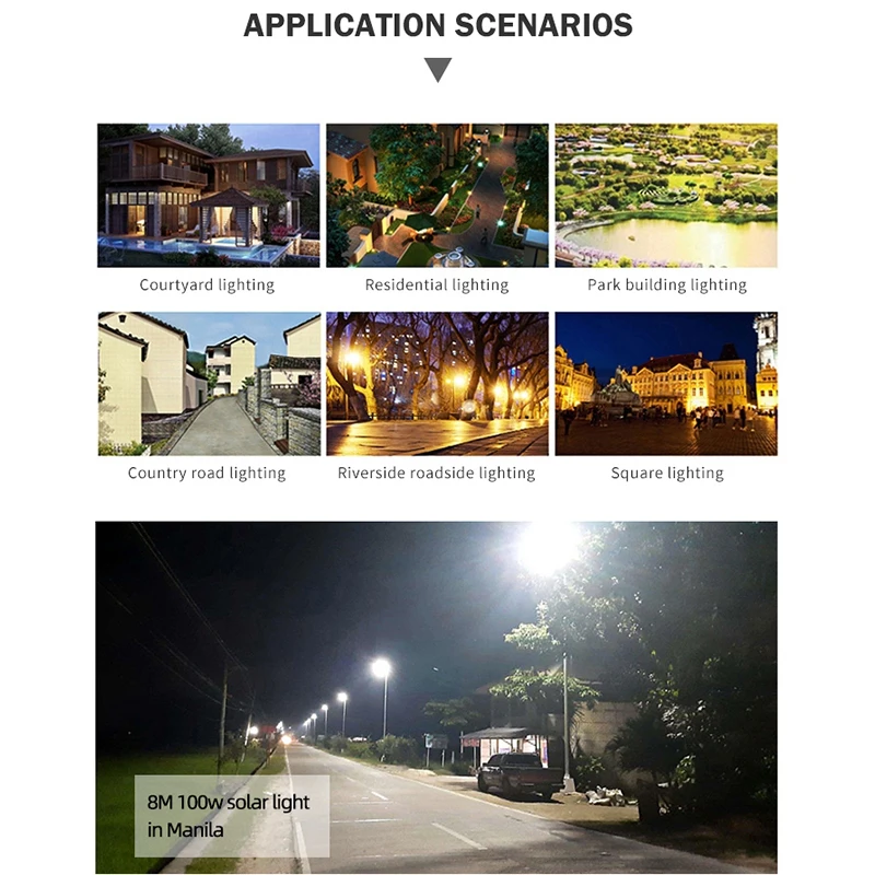 30W-200W Heavy Duty Solar Street Lights | Outdoor Highway & Road Use | SUNNAL