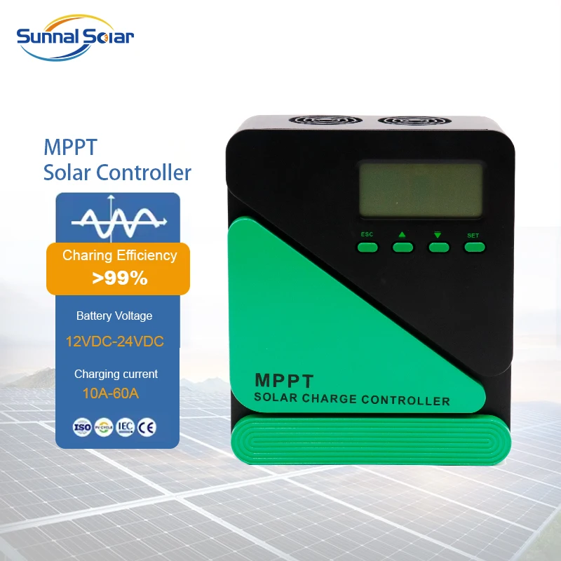 30A-40A MPPT Solar Battery Charge Controller | Customized for Lithium Batteries | SUNNAL