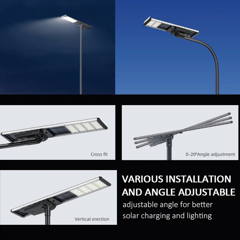 30W-150W Integrated Solar LED Street Light | Outdoor Industrial Use | SUNNAL