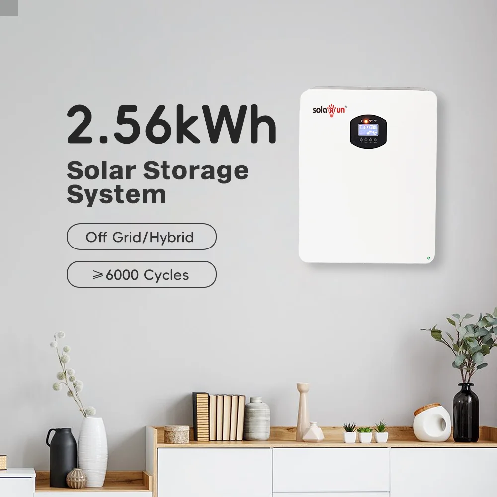 2.56kWh-5kWh Low-Voltage LiFePO4 All-in-One Solar Energy Storage System - Solarun