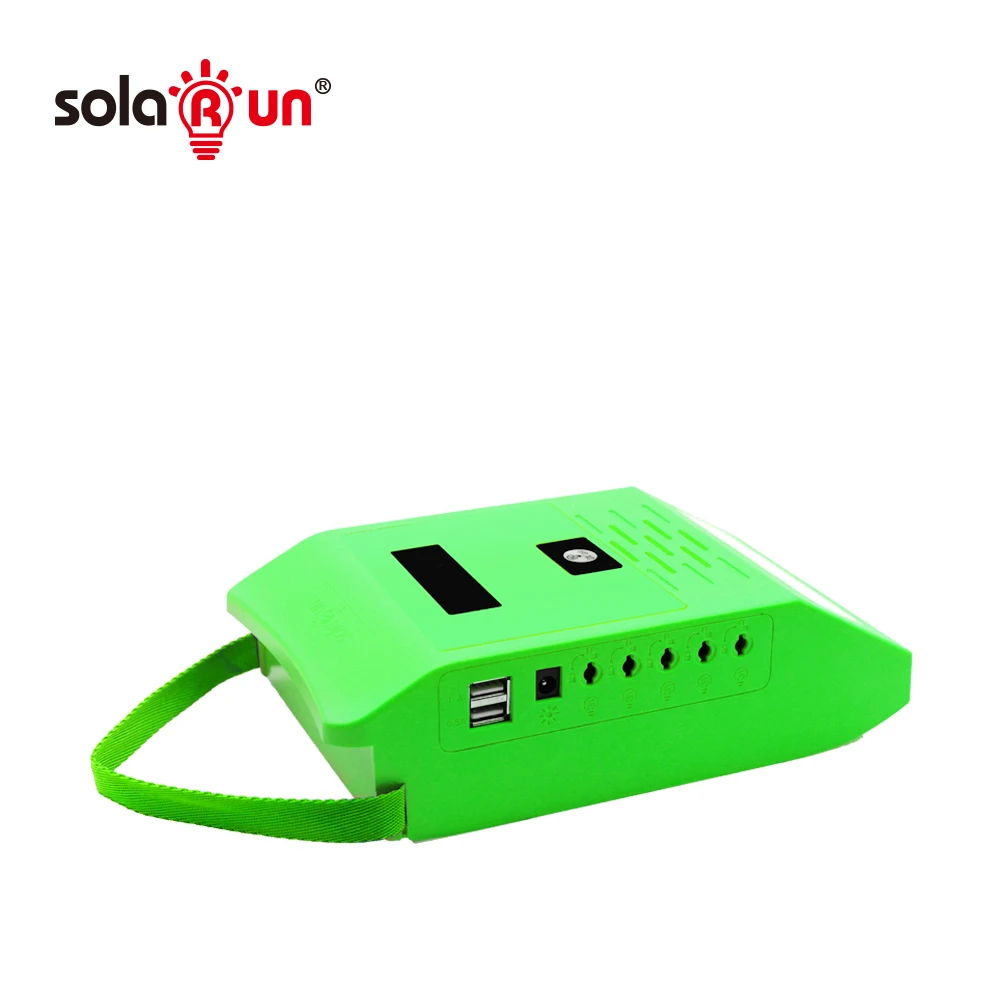 Off-Grid Portable Solar Power Generator Plant with 12V LiFePO4 Battery - SolarRun K088