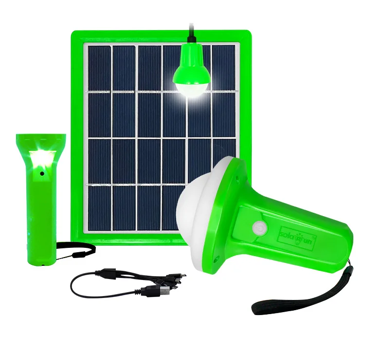 Polycrystalline Silicon Solar Panel LED Light Box Fixture for Home Use - Solarrun