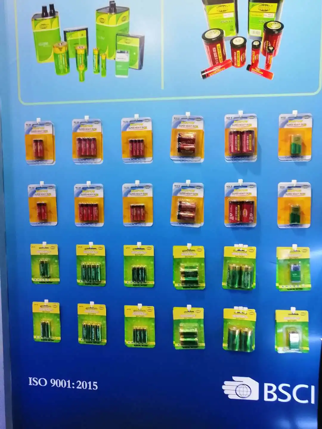 1.2V Ni-MH AA 400mAh Rechargeable Batteries for Toys & Electronics by WINPOW