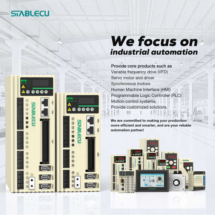 Servo Motor and Driver 220V 400W 3000RPM 60MM Flange High-Speed Control for Industrial Automation STABLECU