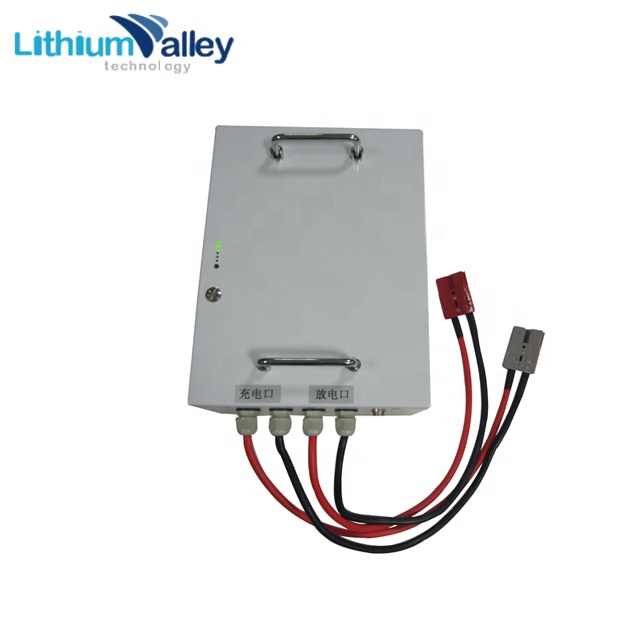 48V 20AH Lithium Ion Battery Long Cycle Life for Forklift AGV 2000 Cycles LithiumValley