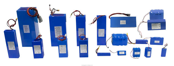 Customizable 7.4V 11.1V 12.8V 14V 22.2V 24V 32V 48V 52V 60V 72V 90V Lithium Ion Battery Pack High-Cycle Life for Solar Storage Golf Carts and Electric Vehicles SUNBOND