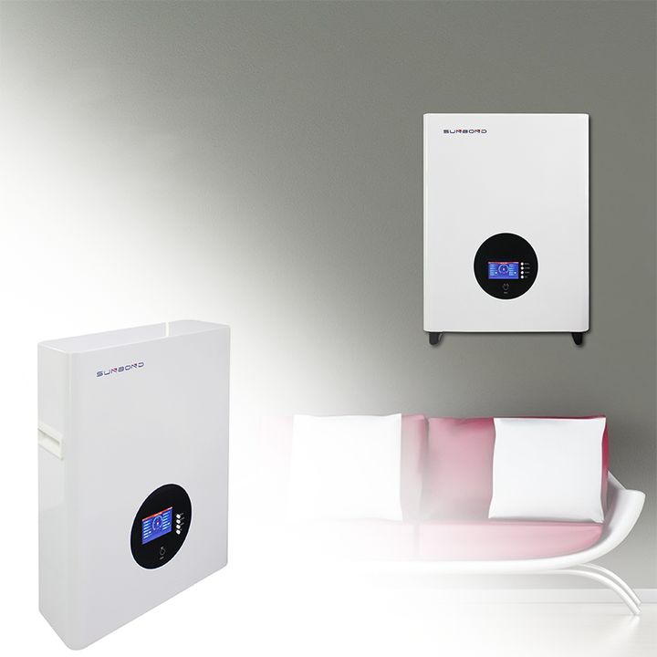 Wall-mounted LiFePO4 Battery Energy Storage System 51.2V 300Ah Hybrid Grid Solar Storage Solution SUNBOND