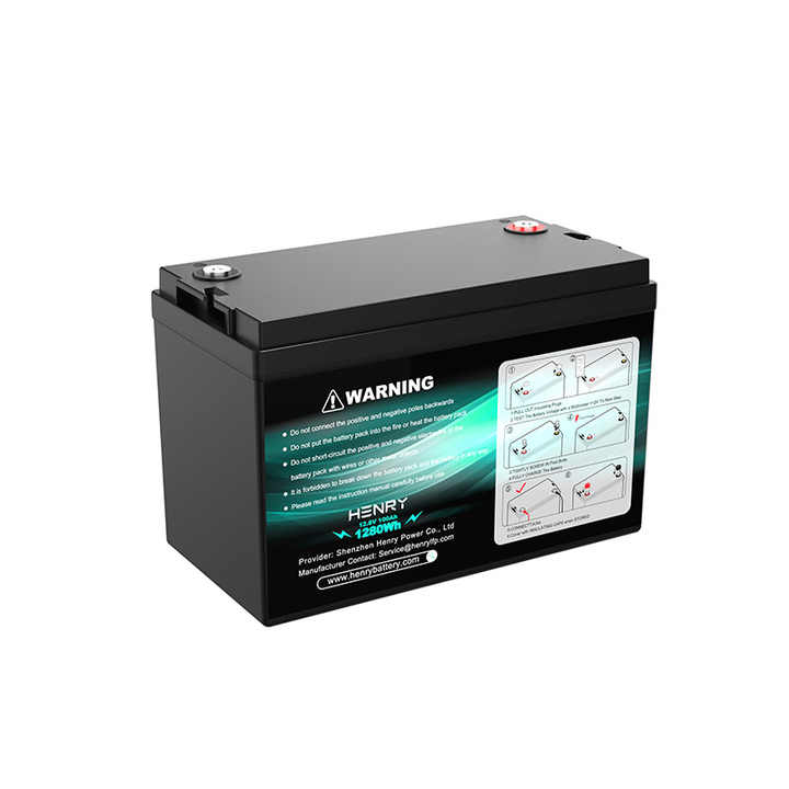 12V 12.8V Lithium Battery Pack 100Ah 200Ah 50Ah LiFePO4 Solar Energy Storage System for Off-Grid Power Supply HENRY