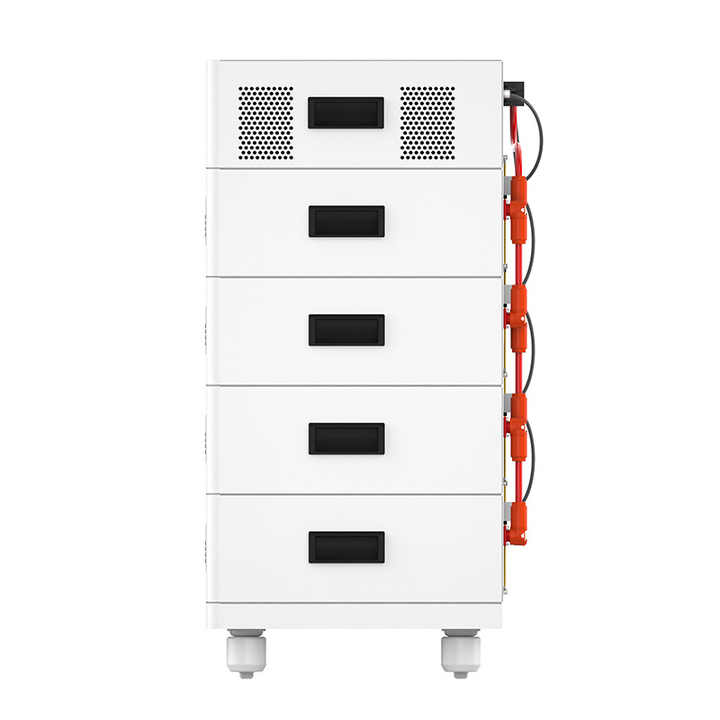 Home Energy Storage Battery System 51.2V 100Ah 5kWh-20kWh Stackable Off-Grid Hybrid Grid 5kW Inverter Controller HENRY