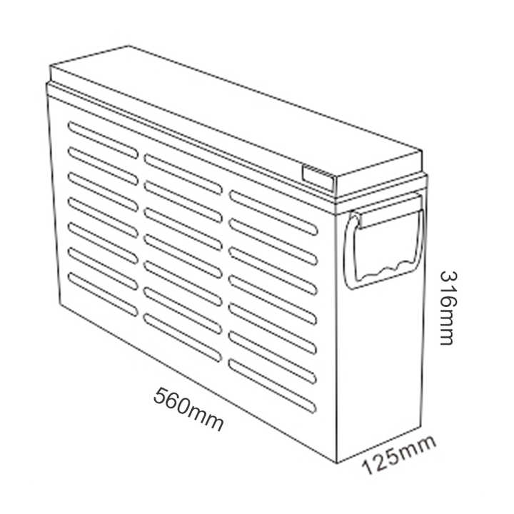Lead Acid Battery 12V 170Ah Deep Cycle Sealed AGM for Solar Energy Storage MHB