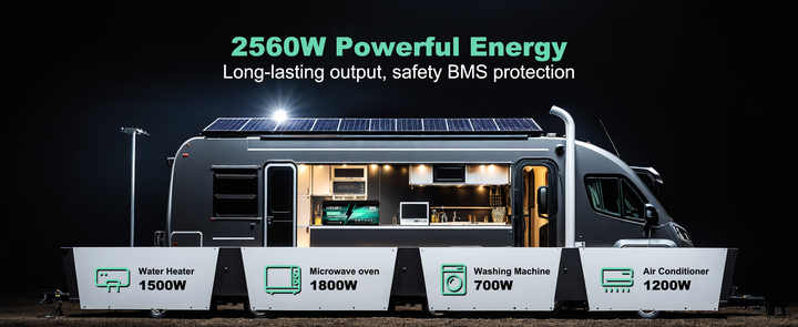 LiFePO4 Battery Pack 25.6V 100Ah High-Cycle Life Energy Storage System for Solar Power and Electric Vehicles HENRY