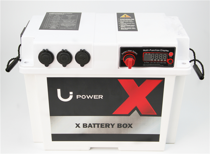 Heavy Duty AC DC Solar RV Marine Battery Shell Case Extra Large Empty Battery Box for Deep Cycle Lithium AGM Calcium Wet Gel Battery Storage LICITTI