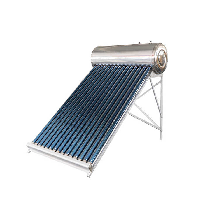 Compact Low Pressure Vacuum Tube Solar Water Heater Stainless Steel for Household and Commercial Use IMPOSOL