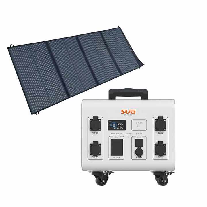 Outdoor Energy Storage 120V/230V 300Wh 1500Wh USB Portable Power Station Solar Generator for Emergency Backup & Camping SUG/OEM