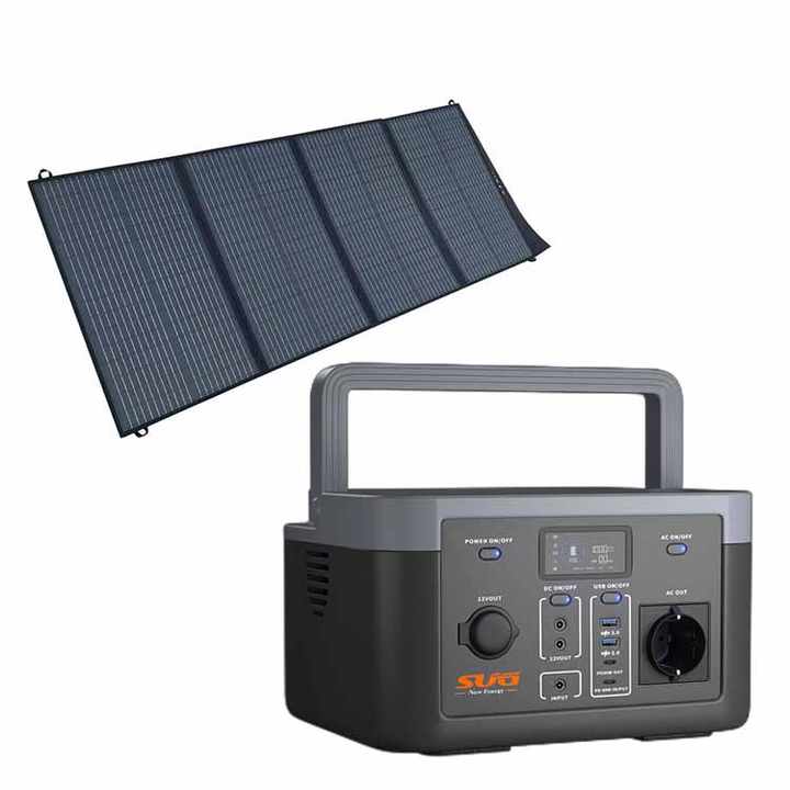Portable Power Station 500W 1500W 3000W LiFePO4 Battery with MPPT Controller for Outdoor Camping Solar Energy Storage SUG/OEM